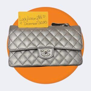 CHANEL 21K Glitter Caviar Medium Bag